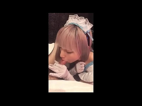 ❤️ Japanski idol [mayuka], kostim francuske sobarice, 1. dio, pušenje i drkanje losionom ❤ Tvrdi porno u pornografiji bs.redpornpictures.ru ❌️